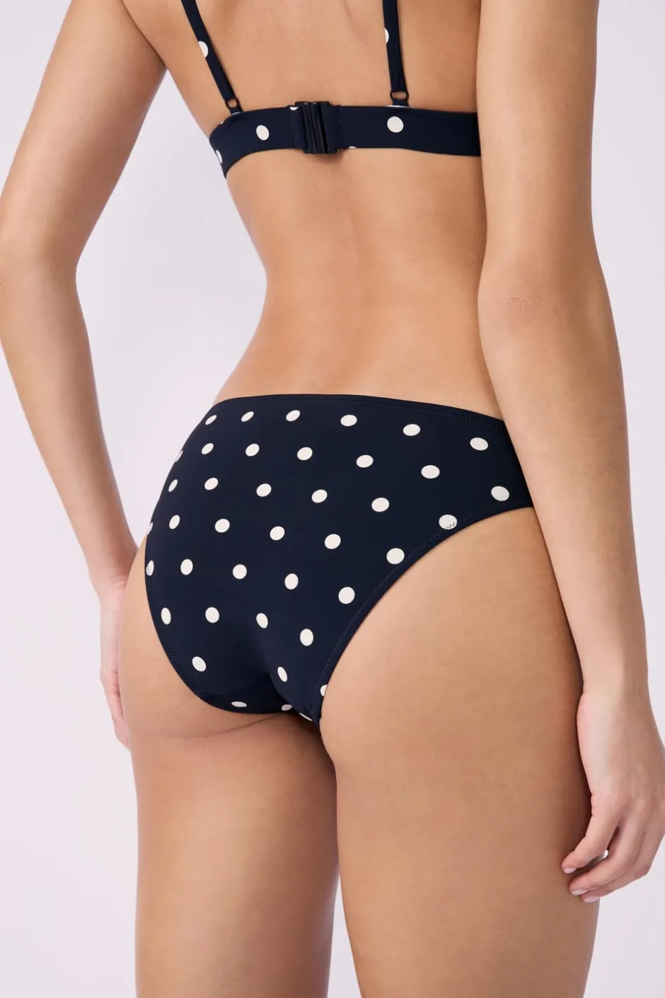 ETAM Bikini|Braguita de bikini con lunares IMP FD NEGRO