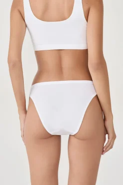 ETAM Braguitas Novias|Braguita|Braguita de bikini de algodón BLANCO