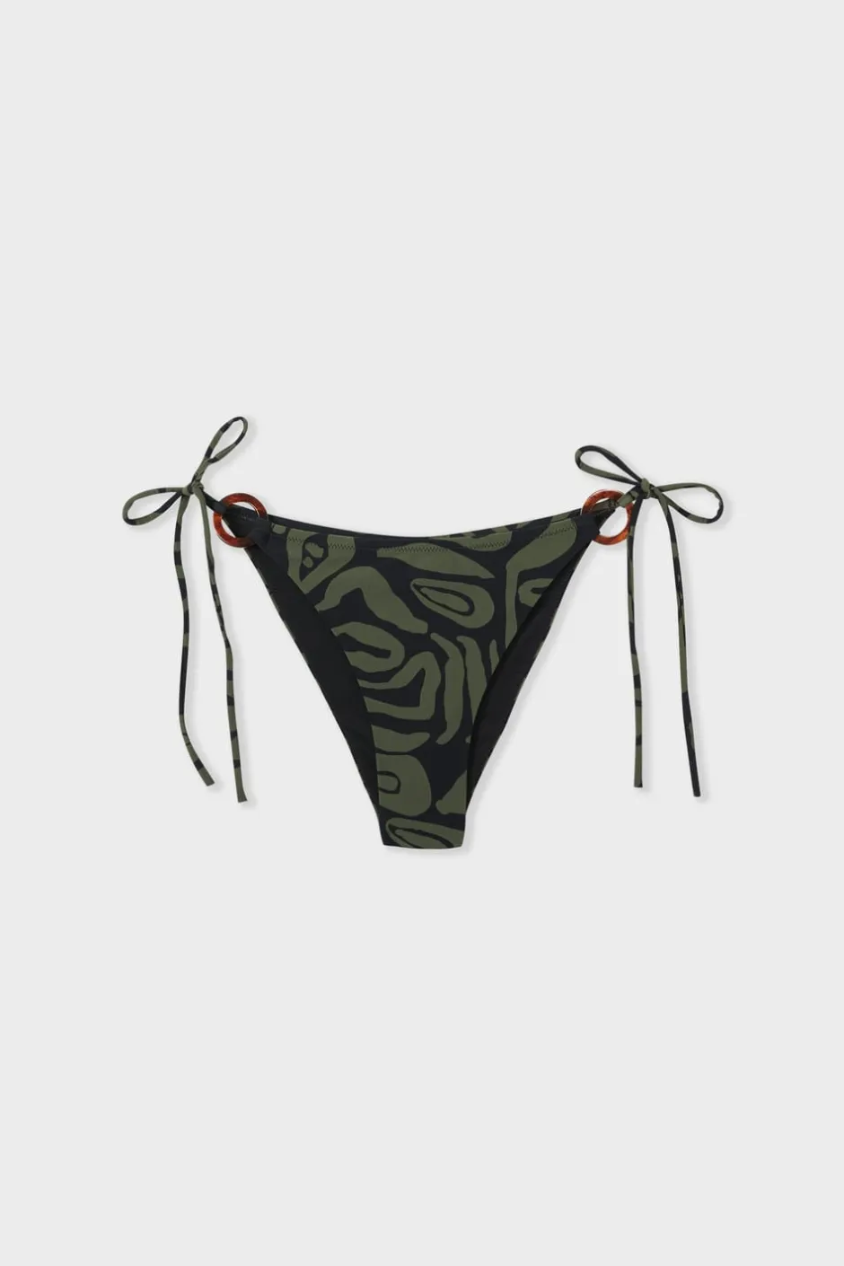 ETAM Brasileñas|Braguita de bikini lazada estampada ESTAMPADO
