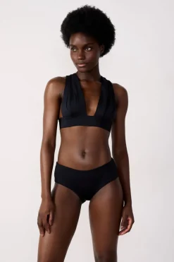 ETAM Hipster Y Shorty|Braguita de bikini shorty NEGRO