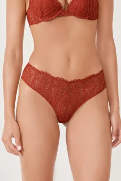 ETAM Braguitas Encaje|Brasileña|Braguita de encaje MARR&Oacute;N