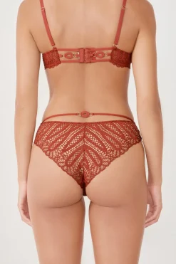 ETAM Braguitas Encaje|Brasileña|Braguita de encaje MARR&Oacute;N