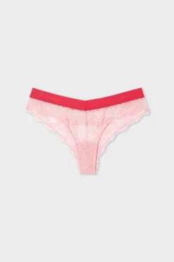 ETAM Braguitas Encaje|Novedades Braguitas|Braguita de encaje x Lemonade Dolls ROSE POUDRE