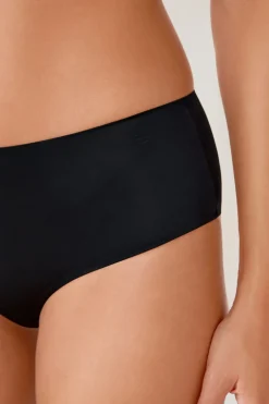 ETAM Braguitas Invisibles|Culotte|Braguita de microfibra NEGRO