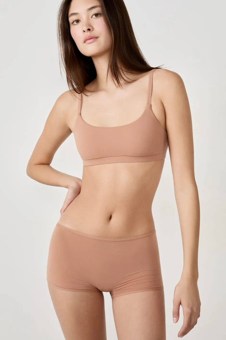 ETAM Braguitas Invisibles|Culotte|Braguita de microfibra BLUSH