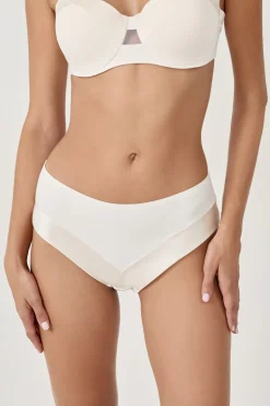 ETAM Braguitas Novias|Braguitas Invisibles|Braguita de microfibra satinada CRUDO