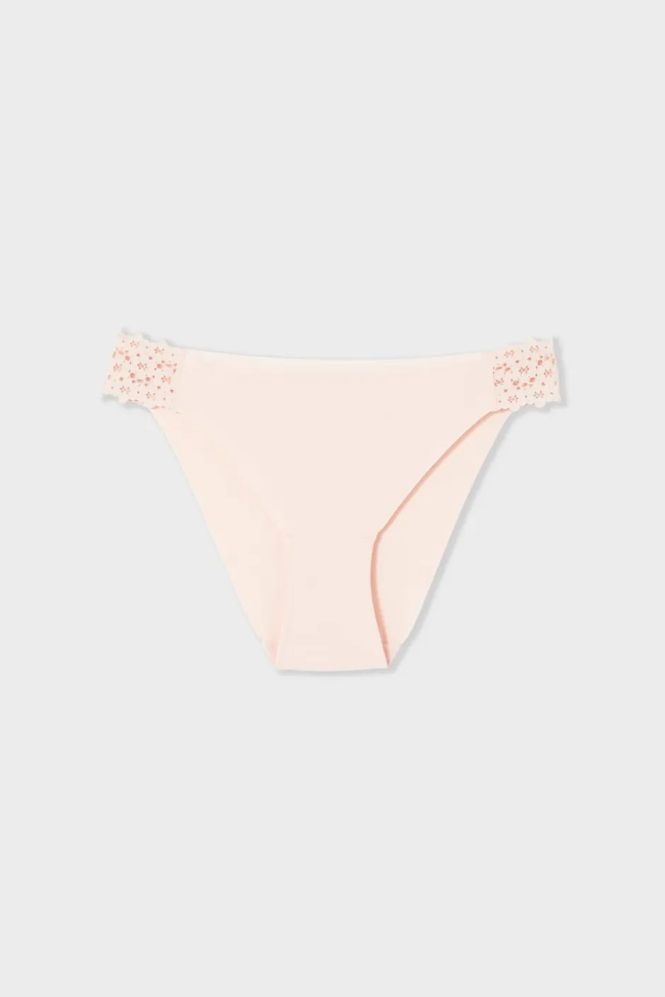 ETAM Braguita|Braguita de microfibra y encaje ROSA