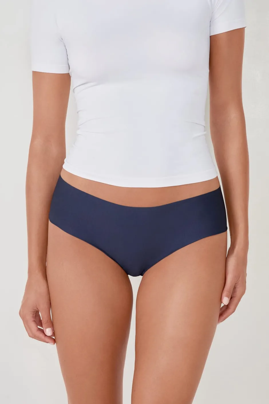 ETAM Brasileña|Braguita hipster de microfibra sin costuras estampado TINTA