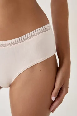 ETAM Culotte|Novedades Braguitas|Braguitas culotte de algodón ROSA P&Aacute;LIDO