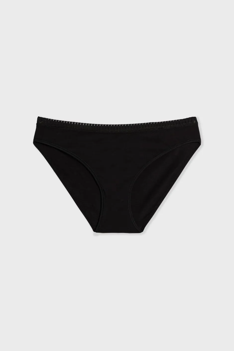ETAM Braguita|Novedades Braguitas|Braguitas de algodón NEGRO