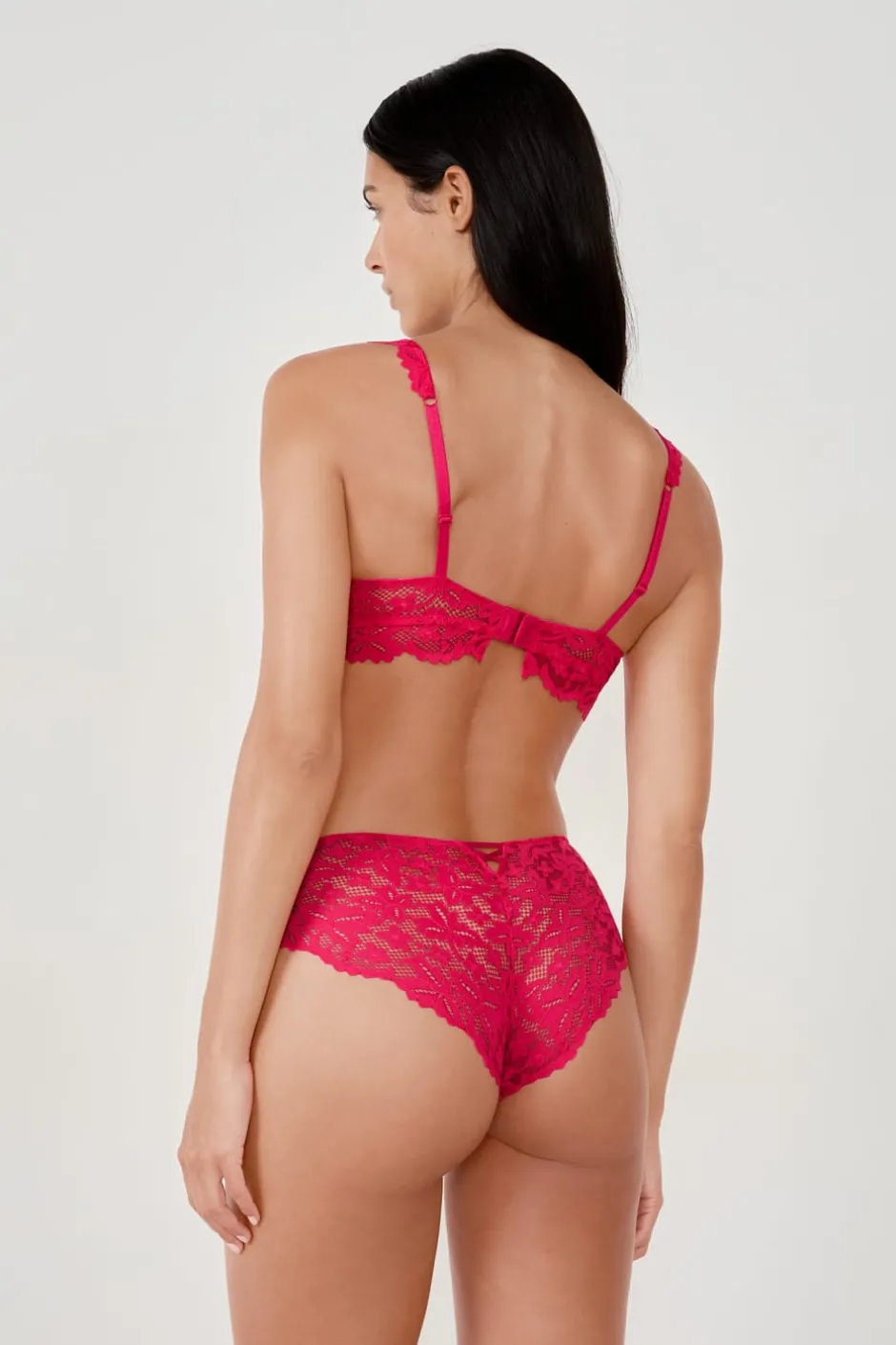 ETAM Braguitas Encaje|Culotte|Braguitas de encaje FÚSIA