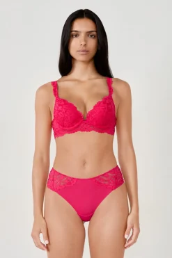 ETAM Braguitas Encaje|Culotte|Braguitas de encaje FÚSIA
