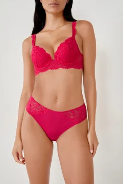 ETAM Braguitas Encaje|Culotte|Braguitas de encaje FÚSIA