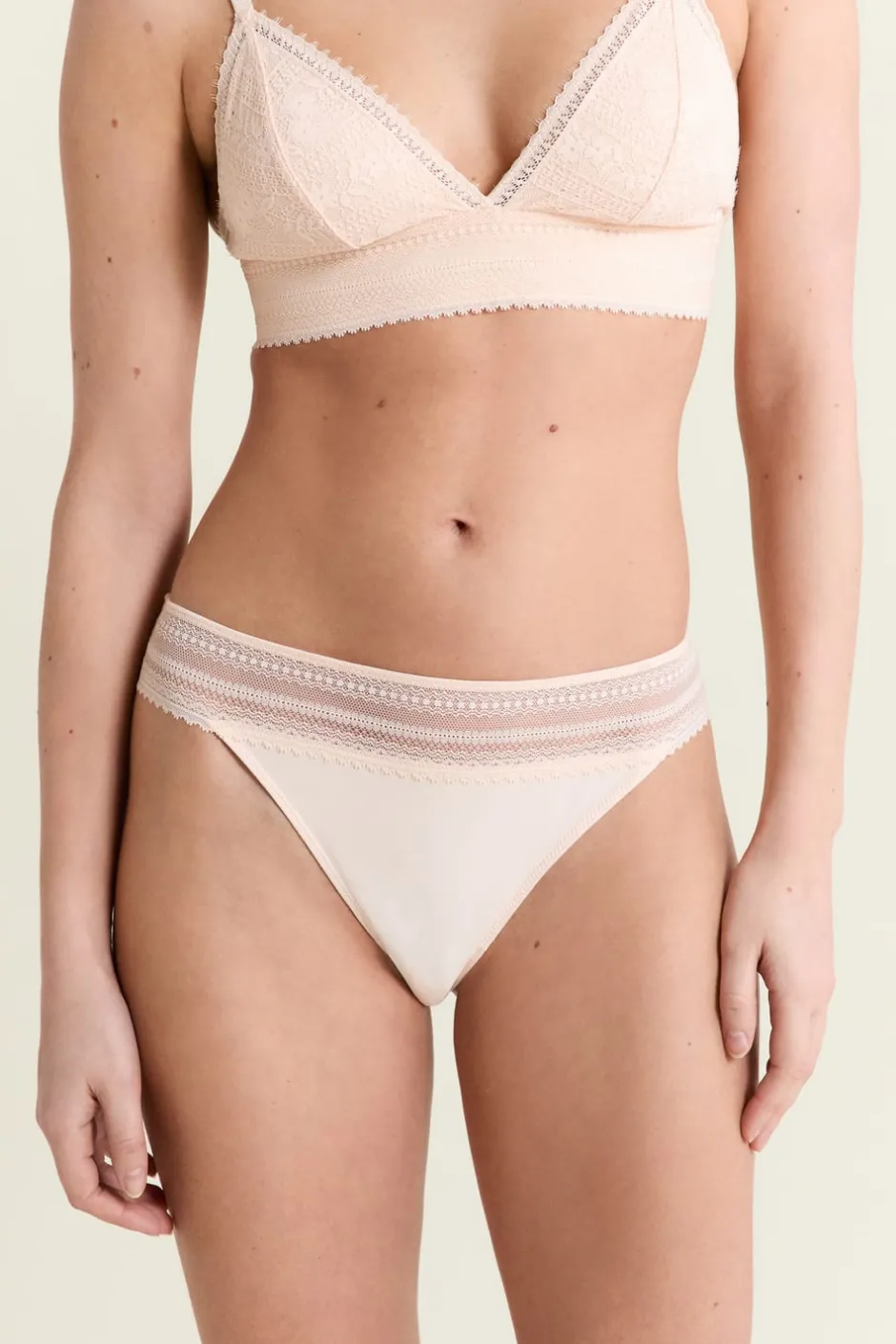 ETAM Braguitas Novias|Braguitas Encaje|Braguitas de encaje ROSA CLARO