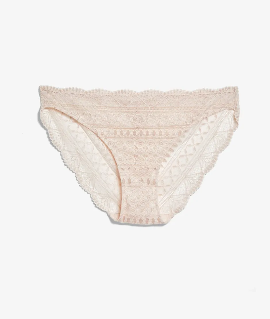 ETAM Braguitas Encaje|Braguita|Braguitas de encaje ROSA PÁLIDO