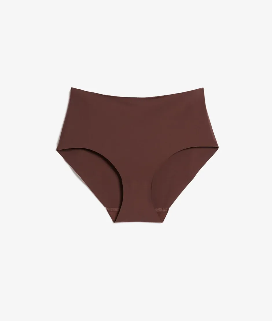 ETAM Braguitas Novias|Braguitas Invisibles|Braguitas de microfibra CHOCOLATE
