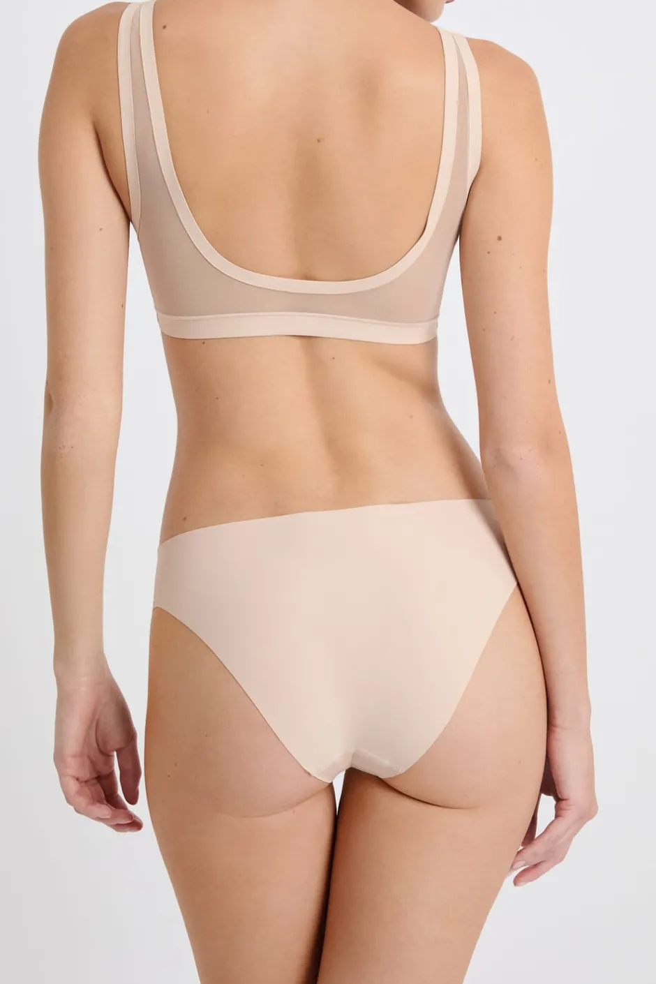 ETAM Braguitas Invisibles|Braguita|Braguitas de microfibra BLANCO ROTO
