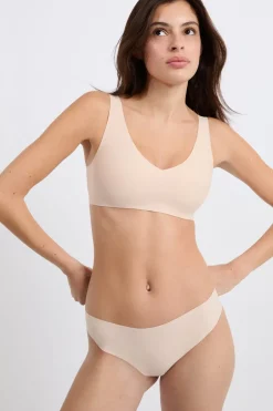 ETAM Braguitas Invisibles|Braguita|Braguitas de microfibra BLANCO ROTO