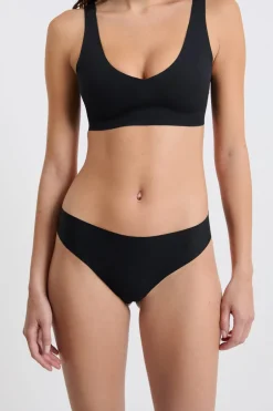 ETAM Braguitas Invisibles|Braguita|Braguitas de microfibra NEGRO