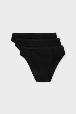 ETAM Braguita|Packs De Braguitas|Braguitas menstruales - Flujo abundante NEGRO