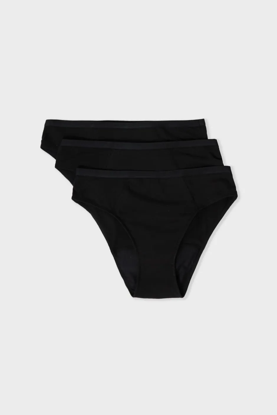 ETAM Braguita|Packs De Braguitas|Braguitas menstruales - Flujo abundante NEGRO
