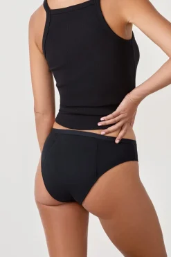 ETAM Braguita|Packs De Braguitas|Braguitas menstruales - Flujo abundante NEGRO