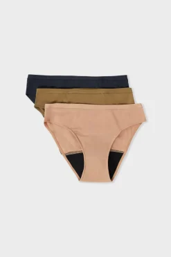 ETAM Braguita|Packs De Braguitas|Braguitas menstruales - Flujo abundante MULTICOLOR
