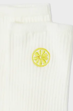ETAM Calcetines|Medias Y Calcetines|Calcetines acanalados con algodón y estampado de sol crudo