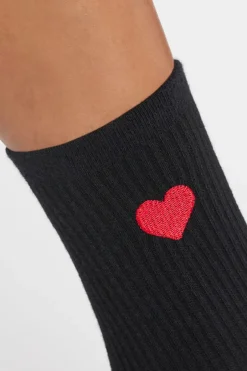ETAM Calcetines|Medias Y Calcetines|Calcetines con efecto acanalado NEGRO