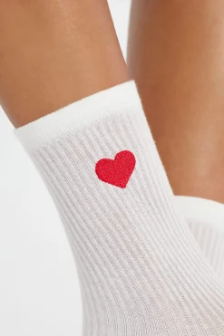ETAM Calcetines|Medias Y Calcetines|Calcetines con efecto acanalado CRUDO