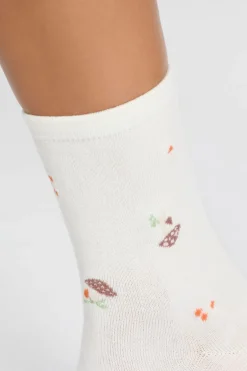 ETAM Accesorios|Calcetines de punto fino CRUDO