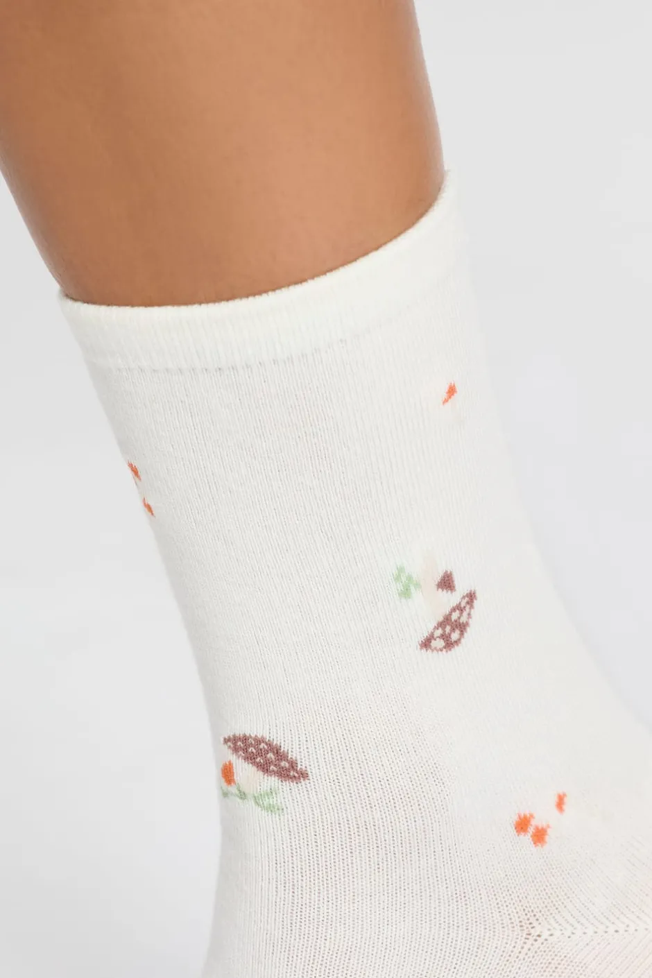 ETAM Accesorios|Calcetines de punto fino CRUDO