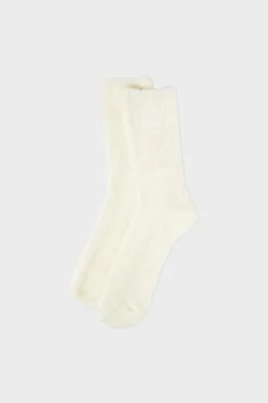 ETAM Calcetines|Medias Y Calcetines|Calcetines de punto grueso BEIGE