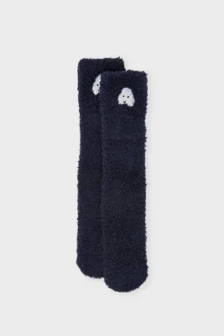 ETAM Accesorios|Calcetines de tejido ultrasuave MARINO