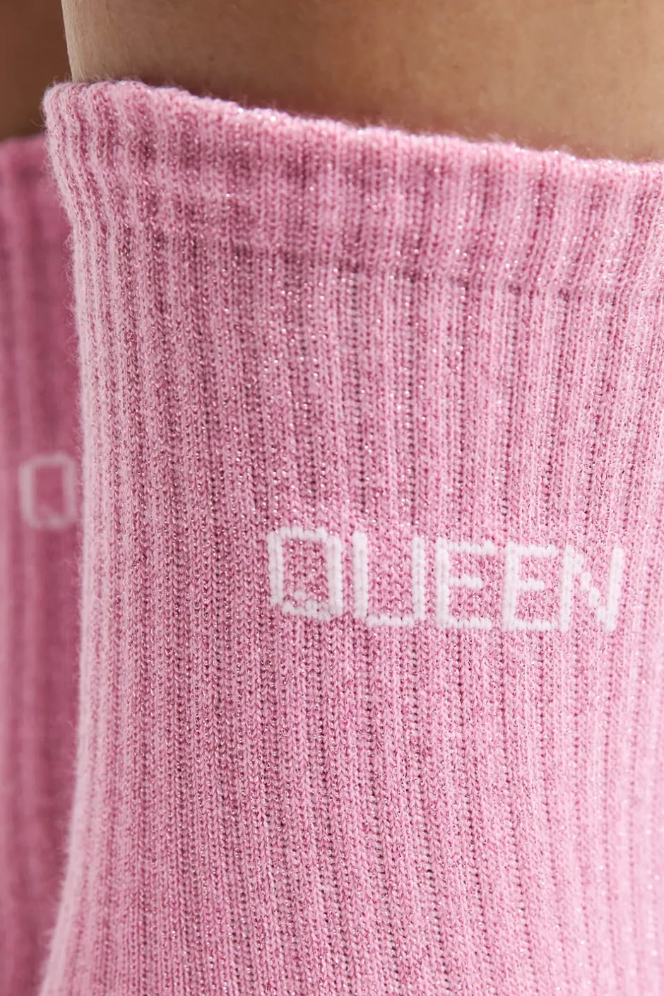 ETAM Calcetines|Medias Y Calcetines|Calcetines irisados con letras ROSA