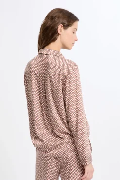 ETAM Partes De Arriba De Pijama|Los Pijamas Más Responsables|Camisa de pijama estampada IMP FD CRUDO