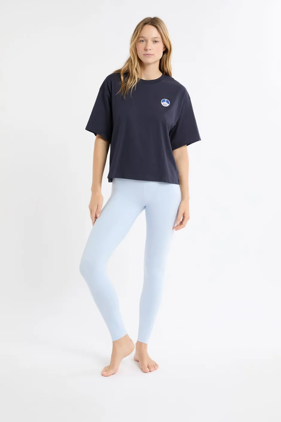 ETAM Los Pijamas Más Responsables|Partes De Arriba De Pijama|Camiseta de pijama de algodón con estampado marino