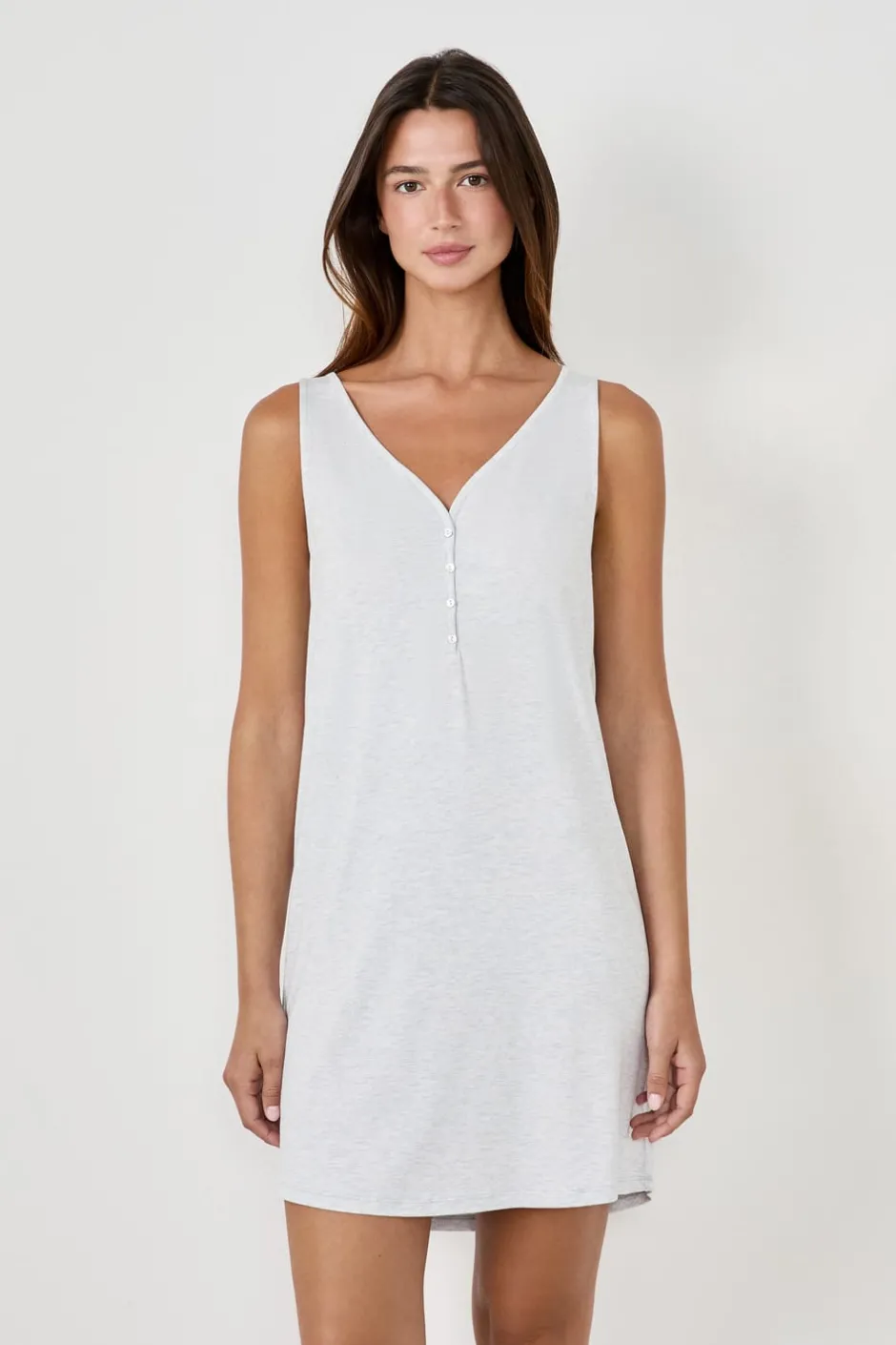 ETAM Camisones De Tirantes|Los Pijamas Más Responsables|Camisón tirante de modal BLANCO