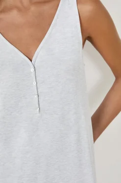ETAM Camisones De Tirantes|Los Pijamas Más Responsables|Camisón tirante de modal BLANCO