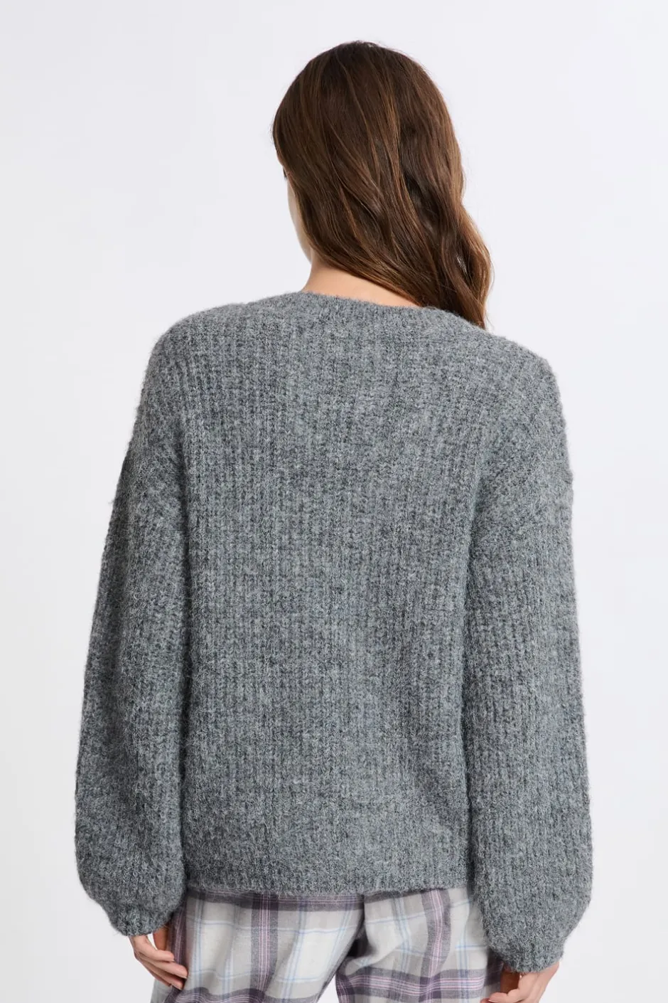 ETAM Los Pijamas Más Responsables|Ponchos, Sudaderas Y Chaquetas|Chaleco con lazo GRIS