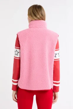 ETAM Los Pijamas Más Responsables|Ponchos, Sudaderas Y Chaquetas|Chaleco sin mangas ROSA