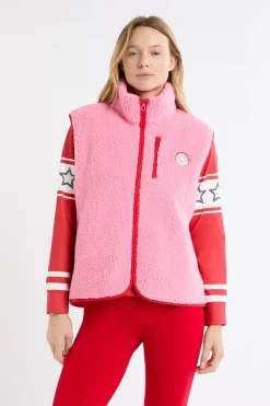 ETAM Los Pijamas Más Responsables|Ponchos, Sudaderas Y Chaquetas|Chaleco sin mangas ROSA