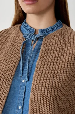 ETAM Chaquetas Sin Mangas|Chaquetas|Chaleco sin mangas TAUPE