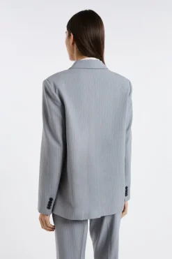ETAM Chaquetas|Blazers|Chaqueta blazer con botones GRIS
