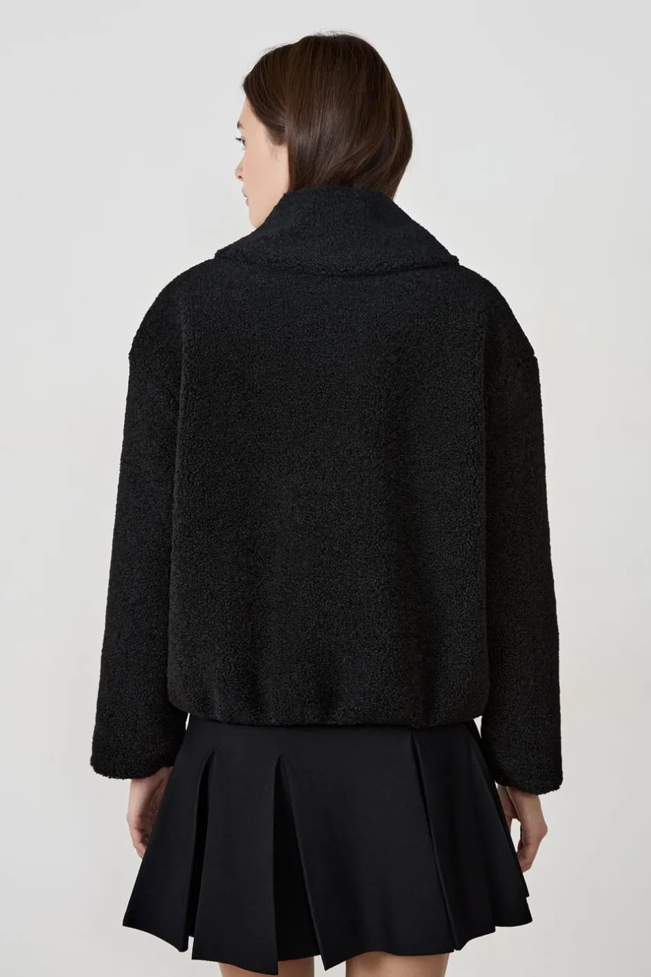 ETAM Chaquetas|Abrigos Cortos|Chaqueta con cremallera NEGRO