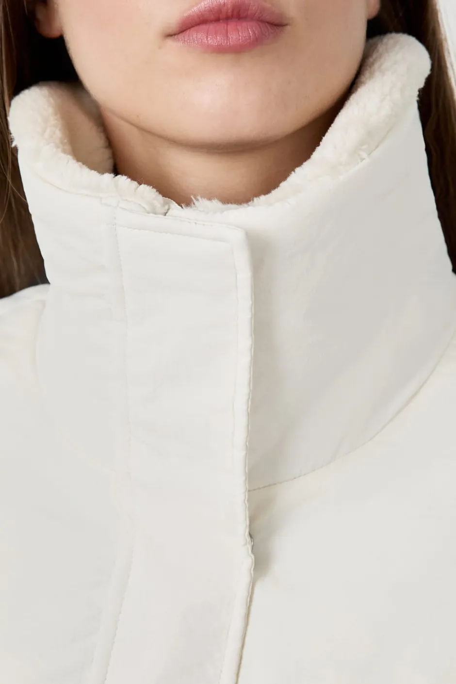 ETAM Abrigos Cortos|Plumíferos|Chaqueta corta BEIGE