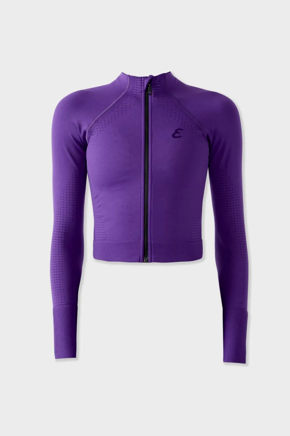 ETAM Tops Deporte|Braguitas Deportivas|Chaqueta deportiva de manga larga VIOLETA