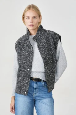 ETAM Chaquetas Sin Mangas|Chaquetas|Chaqueta sin mangas GRIS