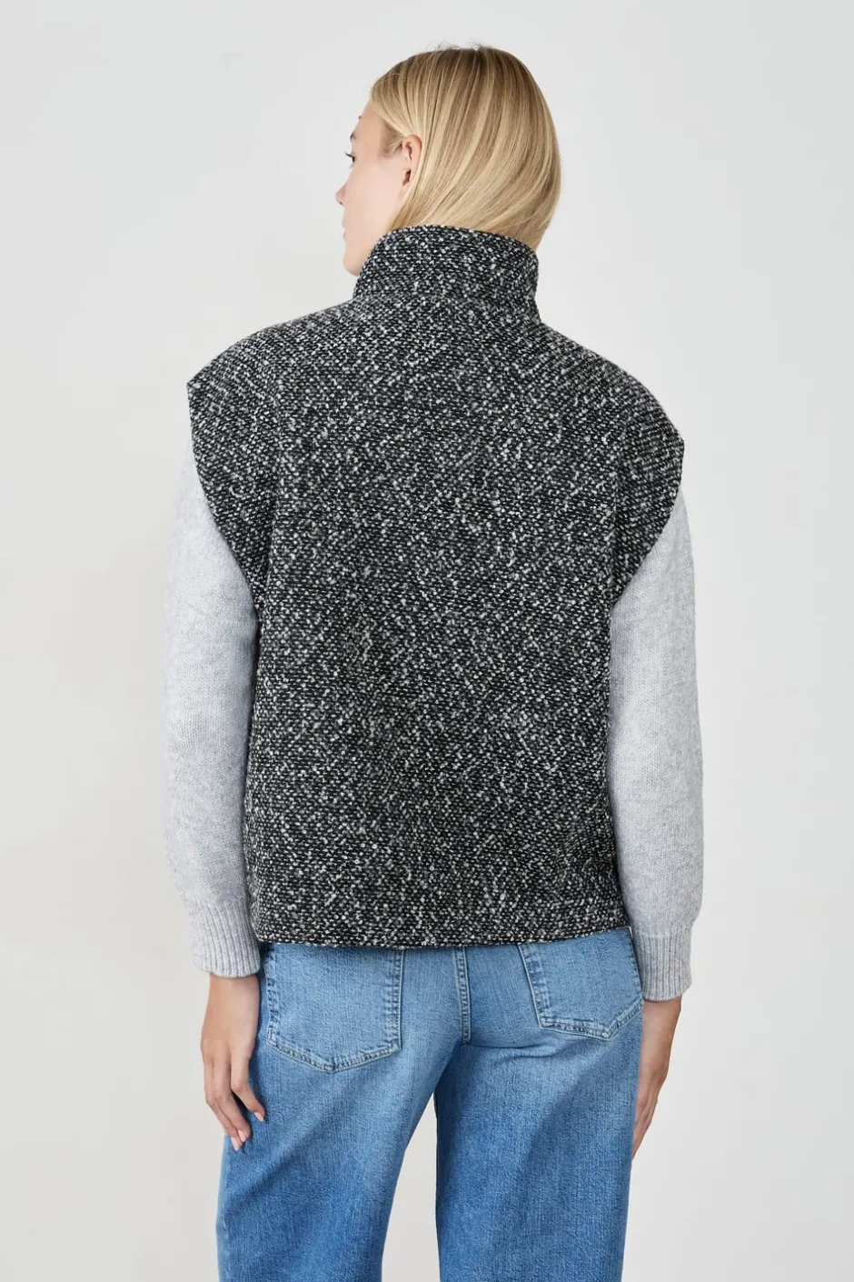 ETAM Chaquetas Sin Mangas|Chaquetas|Chaqueta sin mangas GRIS