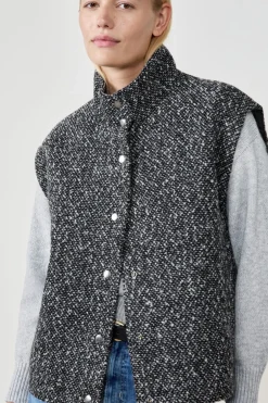 ETAM Chaquetas Sin Mangas|Chaquetas|Chaqueta sin mangas GRIS